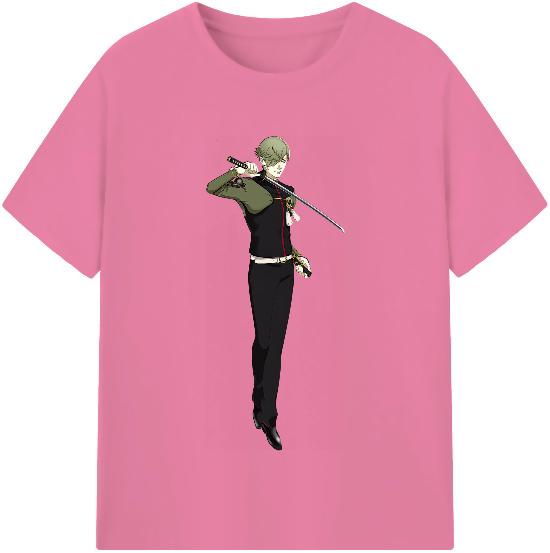 （画像用） 刀剣乱舞 Touken Ranbu 綿100％半袖Tシャツ（フロントプリント）